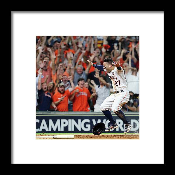 Game Two Framed Print featuring the photograph League Championship Series - New York #12 by Elsa