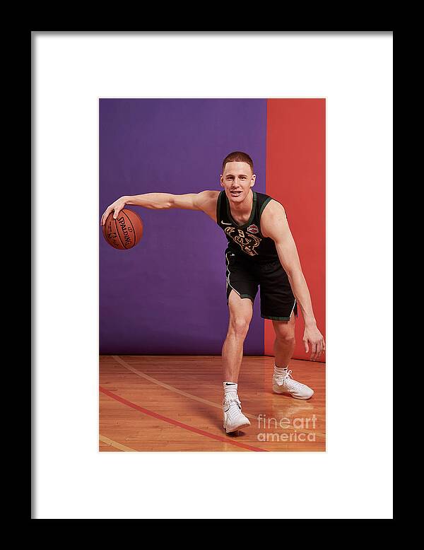 Donte Divencenzo Framed Print featuring the photograph 2018 Nba Rookie Photo Shoot by Jennifer Pottheiser