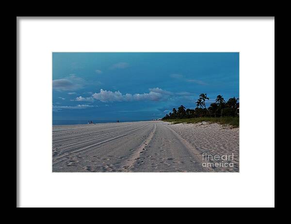 Naples Florida Framed Print featuring the photograph Naples Beach #15 by Donn Ingemie