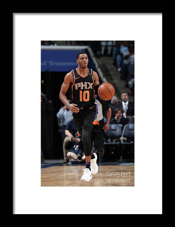 Nba Pro Basketball Framed Print featuring the photograph Phoenix Suns V Memphis Grizzlies by Joe Murphy