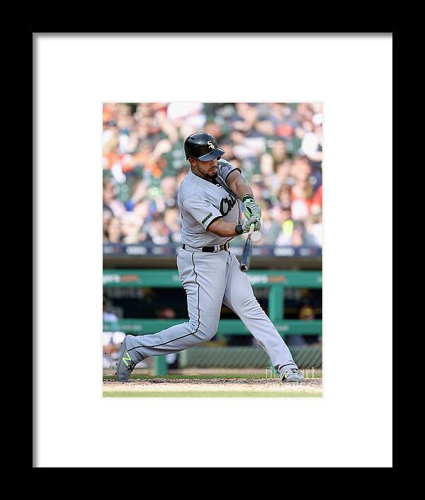 People Framed Print featuring the photograph Chicago White Sox V Detroit Tigers by Duane Burleson