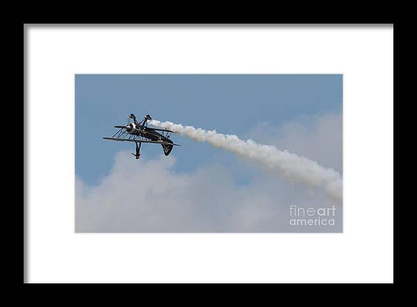 Performance Framed Print featuring the photograph E.a.a. 2009 Airventure Fly-in #17 by Jonathan Daniel