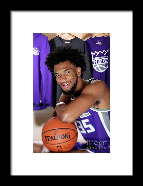 Nba Pro Basketball Framed Print featuring the photograph 2018 Nba Rookie Photo Shoot by Nathaniel S. Butler