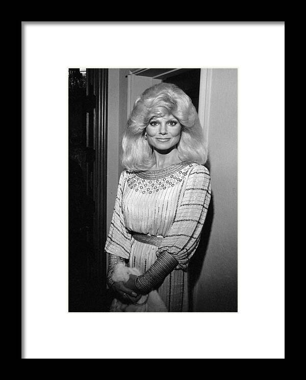 1980-1989 Framed Print featuring the photograph Loni Anderson by Mediapunch