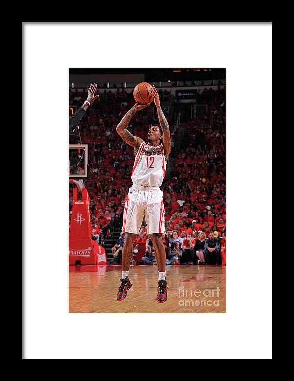 Lou Williams Framed Print featuring the photograph Oklahoma City Thunder V Houston Rockets #18 by Bill Baptist