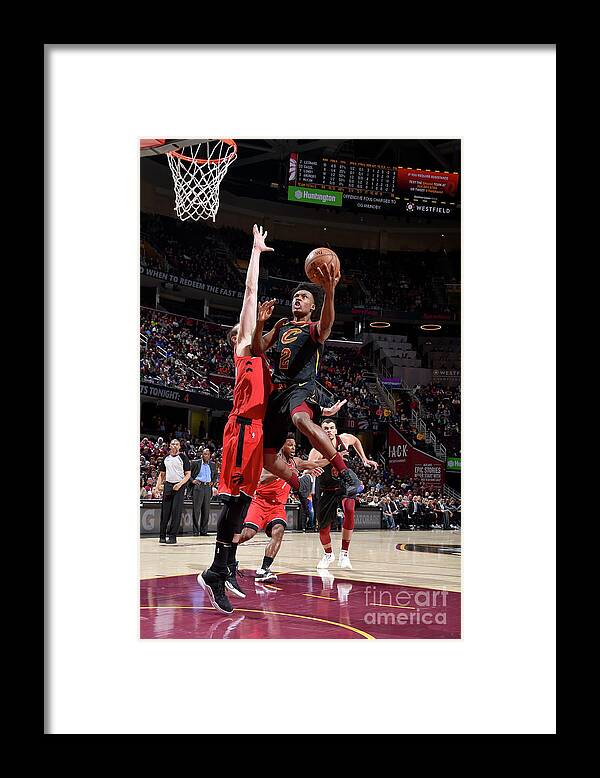 Collin Sexton Framed Print featuring the photograph Toronto Raptors V Cleveland Cavaliers #18 by David Liam Kyle