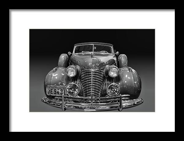 Cadillac Framed Print featuring the photograph 1940 Cadillac 8 by Bill Dutting