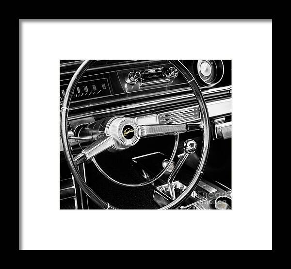 1965 Framed Print featuring the photograph 1965 Chevrolet Impala by Dennis Hedberg