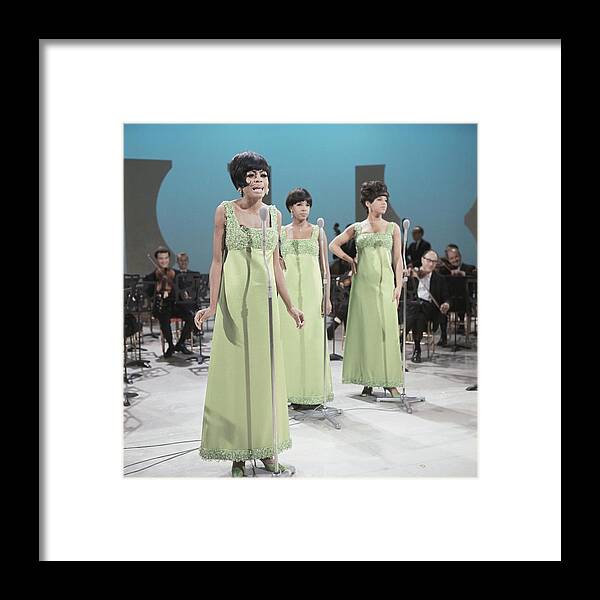 Mary Wilson Framed Print featuring the photograph 1965, London, Supremes by Michael Ochs Archives