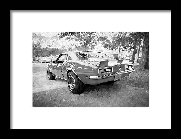 1968 Chevrolet Ss Camaro Framed Print featuring the photograph 1968 Chevrolet Camaro 350 SS 003 by Rich Franco