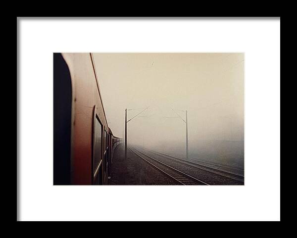 Train Framed Print featuring the photograph 1998 by Yal?m Vural
