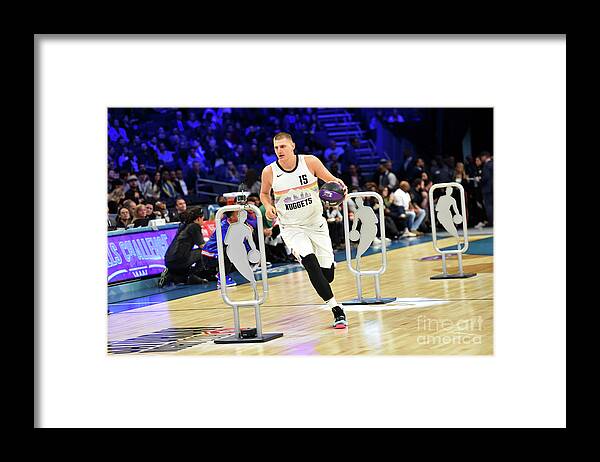 Nba Pro Basketball Framed Print featuring the photograph 2019 Taco Bell Skills Challenge by Jesse D. Garrabrant