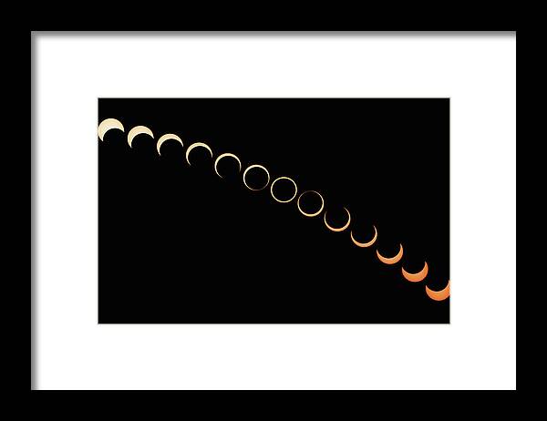 Dali Framed Print featuring the photograph Annular Solar Eclipse #2 by Siegfried Layda