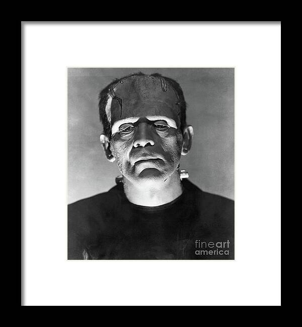 Ugliness Framed Print featuring the photograph Boris Karloff As Frankensteins Monster #2 by Bettmann