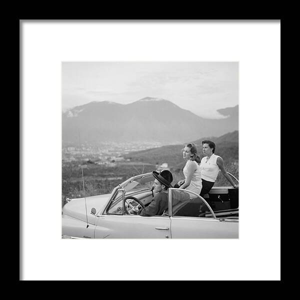 1950-1959 Framed Print featuring the photograph Caracas, Venezuela #2 by Michael Ochs Archives