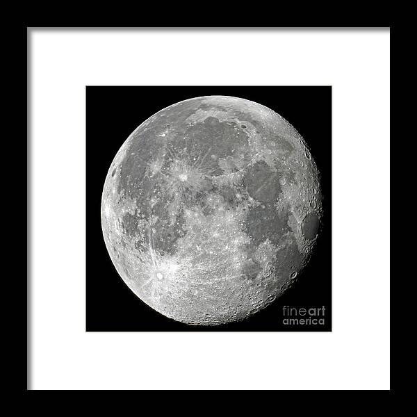 Sky Framed Print featuring the photograph Carolina Moon by Edd Lange