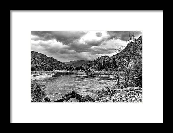 Clark Fork River Framed Print featuring the photograph Clark Fork River Montana #2 by Donald Pash