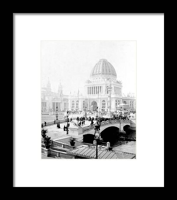 1890s Framed Print featuring the photograph Columbian Exposition Administration #2 by Science Source
