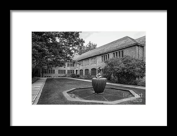 Cranbrook Academy Of Art Framed Print featuring the photograph Cranbrook Academy of Art by University Icons