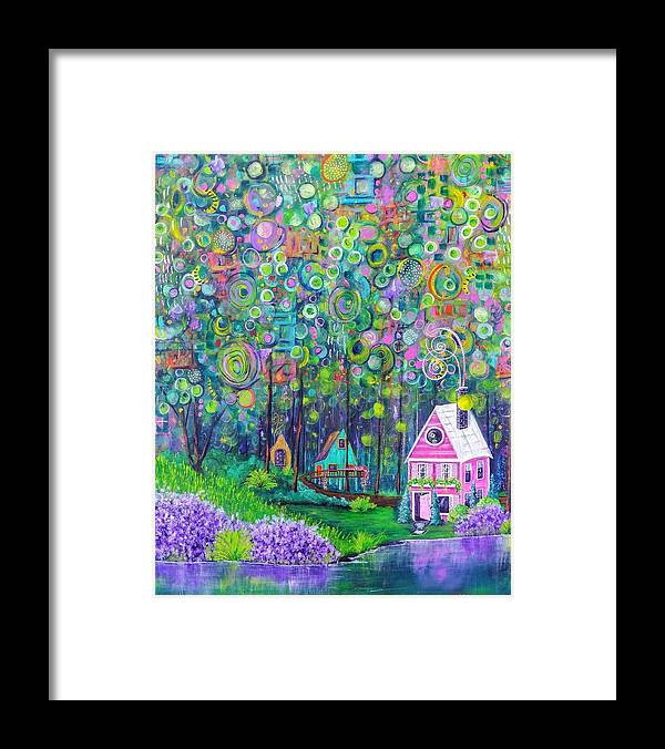 Original Art Framed Print featuring the painting Do Small Things With Great Love by Teresa Fry