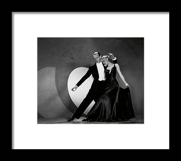 Fred Astaire Framed Print featuring the photograph GINGER ROGERS and FRED ASTAIRE in ROBERTA -1935-. #2 by Album