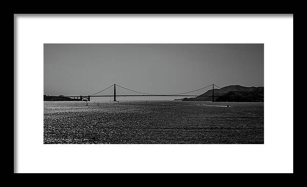 Golden Gate Bridge Framed Print featuring the photograph Golden Gate Bridge by Stuart Manning