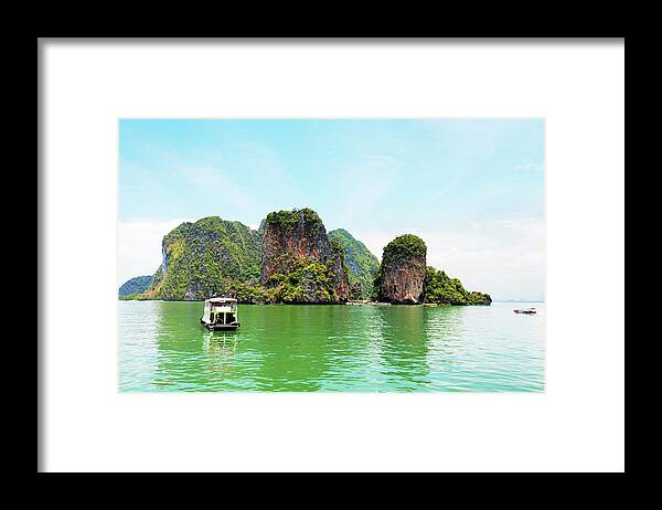 Archipelago Framed Print featuring the photograph Phang Nga Archipelago Near Phuket #2 by Ivanmateev