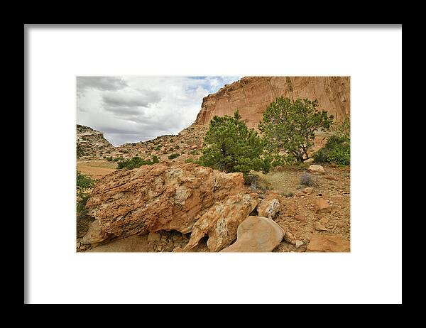 San Rafael Swell Framed Print featuring the photograph San Rafael Swell #2 by Ray Mathis