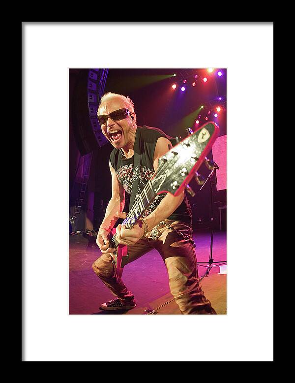 Heavy Metal Framed Print featuring the photograph Scorpions - London #2 by Neil Lupin