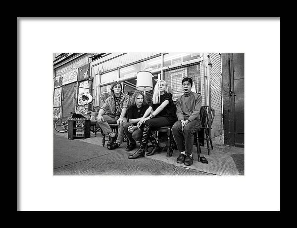 Music Framed Print featuring the photograph Smashing Pumpkins London Notting Hill #2 by Martyn Goodacre
