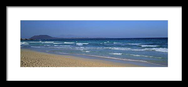 Fuerteventura Framed Print featuring the photograph Spain, Canary Islands, Fuerteventura #2 by Martial Colomb