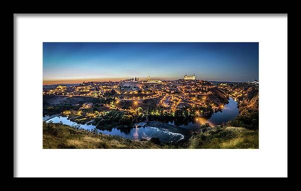 Tranquility Framed Print featuring the photograph Toledo #2 by Borislav Aleksiev