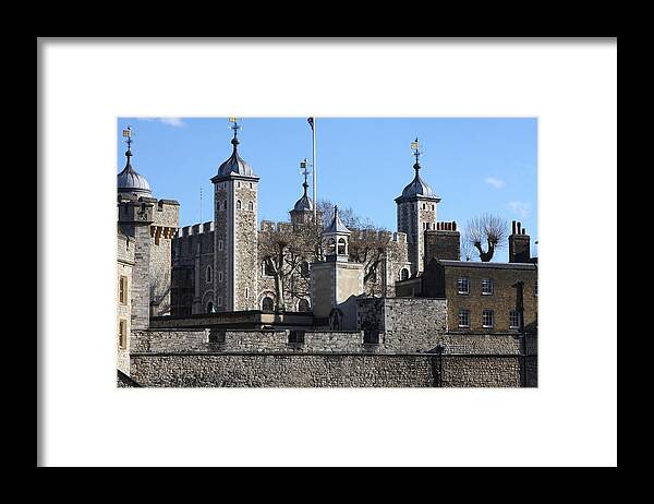 Tower Framed Print featuring the photograph Tower of London #2 by Aidan Moran