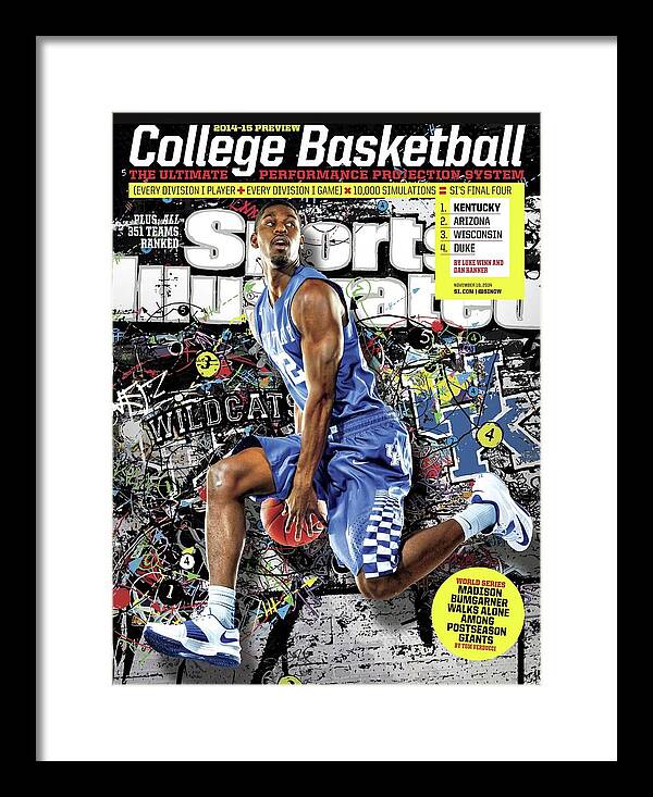 Magazine Cover Framed Print featuring the photograph 2014-15 College Basketball Preview Issue Sports Illustrated Cover by Sports Illustrated