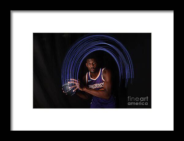 Nba Pro Basketball Framed Print featuring the photograph 2018 Nba Rookie Photo Shoot by Brian Babineau