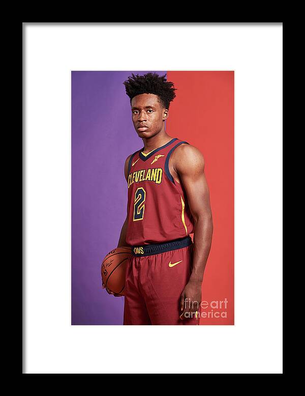 Wendell Carter Jr Framed Print featuring the photograph 2018 Nba Rookie Photo Shoot #216 by Jennifer Pottheiser