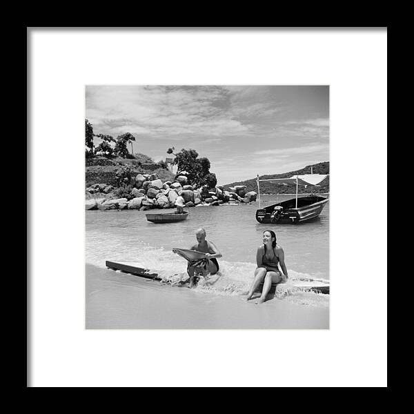 1950-1959 Framed Print featuring the photograph Acapulco, Mexico #24 by Michael Ochs Archives