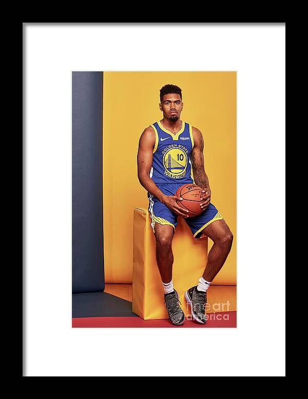 Jacob Evans Iii Framed Print featuring the photograph 2018 Nba Rookie Photo Shoot #271 by Jennifer Pottheiser