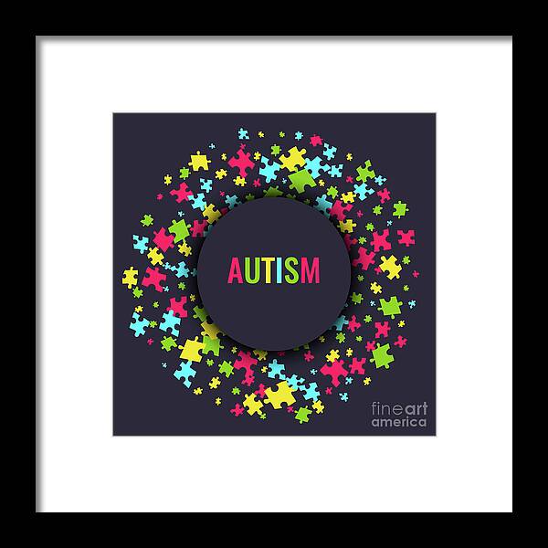 Autism Framed Print featuring the photograph Autism #28 by Art4stock/science Photo Library