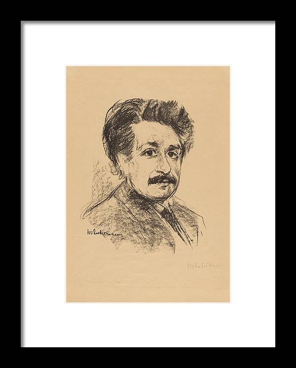 1922 Framed Print featuring the photograph Albert Einstein, German-american by Science Source
