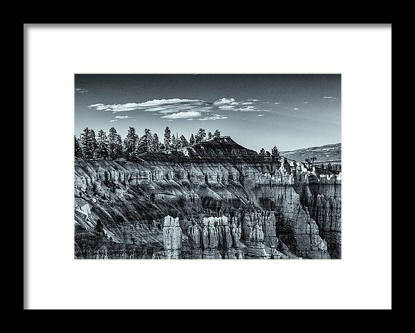 Bryce Canyon Amphitheater Framed Print featuring the photograph Bryce Canyon Amphitheater #3 by Donald Pash