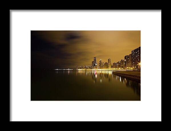 Water's Edge Framed Print featuring the photograph Chicago #3 by Wsfurlan