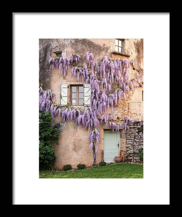 Cobblestone Framed Print featuring the photograph France, Cordes-sur-ciel #3 by Hollice Looney