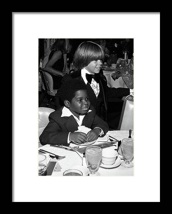 Awards Ceremony Framed Print featuring the photograph Gary Coleman #3 by Mediapunch