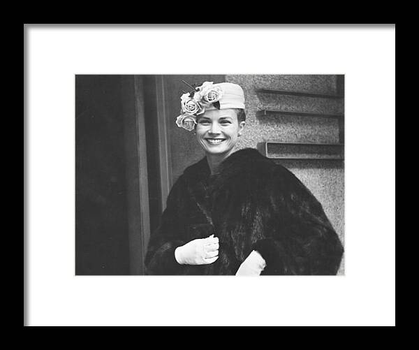 Grace Kelly Framed Print featuring the photograph Grace Kelly by Lisa Larsen