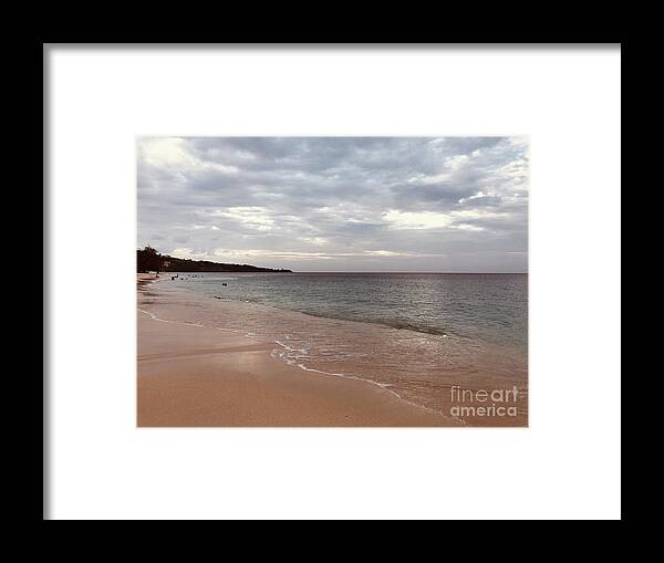 Grenada Framed Print featuring the photograph Grand Anse Beach #3 by Laura Forde
