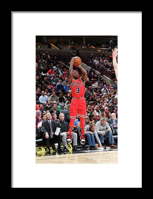 Kay Felder Framed Print featuring the photograph Indiana Pacers V Chicago Bulls by Gary Dineen