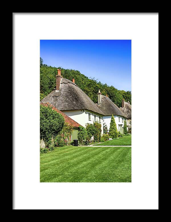 Abode Framed Print featuring the photograph Milton Abbas #3 by Chris Smith