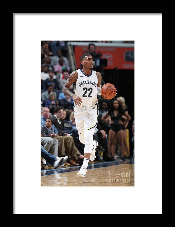 Nba Pro Basketball Framed Print featuring the photograph Milwaukee Bucks V Memphis Grizzlies by Joe Murphy