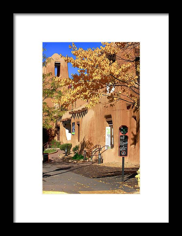 New Mexico Museum Of Art Framed Print featuring the photograph New Mexico Museum of Art #3 by Chris Smith